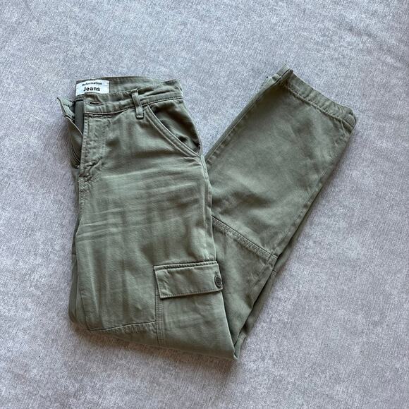 Reformation Pants - Reformation Olive Cargo Pants